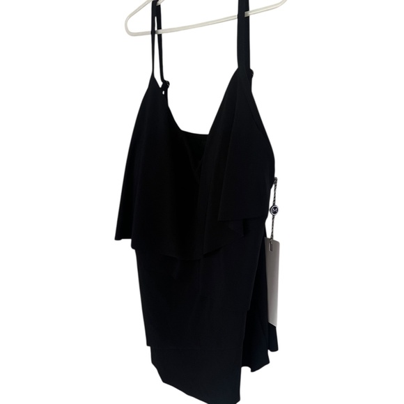 MiracleSuit Chloe Black Tankini Swim Top Size 10 NWT - Picture 7 of 8
